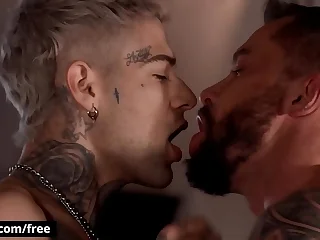 Tyler Berg Is Late And Mickey Taylor Decides To Make Him Pay For It Apart from Fucking His Throat And Asshole Deep Hard - BROMO